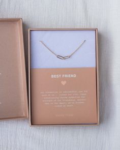 "Save 10%, purchase 2+ items with code: LINKED10 Save 15%, purchase 4+ items with code: LINKED15 Save 20%, purchase 6+ items with code: LINKED20 BEST FRIEND GIFT * BEST FRIEND NECKLACE our connection is unbreakable. one for each of us... linked for life. these interlocking charms symbolize the strength of our friendship. whether near or far apart, we're forever linked at heart. each necklace sold separately this is the chic best friend necklace you've been looking for! details: sterling silver, Elegant Customizable Necklace For Best Friend, Hypoallergenic Sterling Silver Necklace For Best Friend Gift, Cute Nickel-free Necklace For Best Friend Gift, Best Friend Necklaces For 2, Personalized Inspirational Necklaces For Best Friend Gift, Hypoallergenic Necklaces For Best Friend Gift, Necklace For Best Friend, Necklaces Gift, Best Friend Necklace