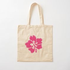 100% cotton reusable shopping carry bag with digital print on one side. Two toned pink Hibiscus Flower tropical Pink Flower Pink Cotton Beach Bag For Vacation, Pink Cotton Canvas Bag For Vacation, Pink Cotton Vacation Bags, Pink Cotton Beach Bag For Daily Use, Pink Cotton Canvas Beach Bag, Pink Eco-friendly Cotton Bag, Pink Canvas Gift Bag For Vacation, Eco-friendly Pink Cotton Bags, Eco-friendly Pink Cotton Bag