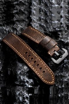 Brown Leather Watch Band With Adjustable Strap, Adjustable Leather Watch Strap, Brown Rectangular Watch Strap, Brown Rectangular Wrist Strap For Watches, Classic Brown Watch Bands For Outdoor, Rugged Leather Watch Strap, Business Brown Leather Watch Bands, Brown Leather Bracelet For Everyday Use, Brown Leather Watch With Bracelet Strap