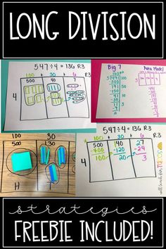 long division worksheet for students to practice rounding and dividing the numbers in order