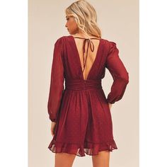 The perfect little dress for your next holiday party! Party V-neck Midi Dress With Ruffle Hem, Fall Party Midi Dress With Ruffle Hem, Flirty Ruffle Mini Dress For Date Night, Flirty Mini Ruffle Dress For Date Night, Chic V-neck Dress For Holiday Party, Flirty Mini Dress For Brunch, V-neck Mini Dress With Ruffles For Night Out, Evening V-neck Mini Dress With Ruffle Hem, Flirty Mini Dress With Ruffle Hem For Date Night