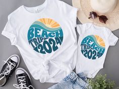 Beach Shirt, Summer Shirt, Beach Shirts For Women, Vacation Shirt, Summer Tees, Summer Shirts For Women, Beach Trip Shirt, Beach Vacation From the dropdown boxes next to the image, select the size and color of your t-shirt. Please keep in mind that actual colors can slightly vary from the screen colors. Choose the quantity. Hit ADD TO CART. Repeat previous steps for adding more shirt for your family and loved ones. When you are done, proceed to the checkout. AND now your order is complete T-shir White T-shirt For Family Beach Vacation, White Beach Party Shirt, White Shirt For Beach Party, White Shirt For Beach Party Season, Summer Family Vacation Shirt With Graphic Print, Summer Graphic Print Shirt For Family Vacation, Graphic Print Shirt For Family Vacation In Summer, White Shirt For Family Vacation In Summer, White Shirt For Family Vacation And Summer