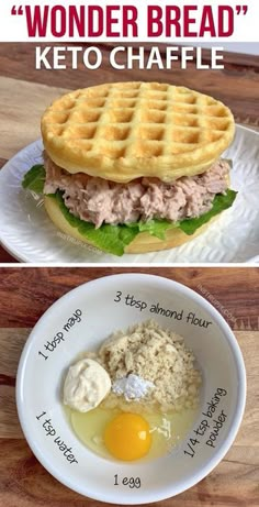 Bread Chaffles, Low Carb Sandwiches, Bread Keto, Wonder Bread, Keto Chaffle, Waffle Maker Recipes, Diet Food List