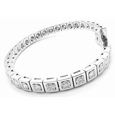 Authentic Cartier Tectonique 18k White Gold Diamond Tennis Bracelet       About Cartier: The company has a long and distinguished history of serving royalty, as well as stars and celebities. One Prince of Wales hailed Cartier as "Joaillier des Rois, Roi des Joailliers" (Jeweller to Kings, King of Jewellers"). Cartier received an order for 27 tiaras for the coronation of the future King. King Edward VII was crowned in 1902 and in 1904 he honoured the Company with the Royal warrant of supplier to Classic Wedding Diamond Bracelet With Polished Finish, Classic Polished Finish Tennis Bracelet For Anniversary, Classic Diamond Bracelet By Cartier, Classic Cartier Diamond Bracelets, Cartier Formal Jewelry With Single Cut Diamonds, Cartier Round Bracelet With Single Cut Diamonds, Cartier Fine Jewelry Bracelets For Formal Occasions, Cartier Jewelry With Single Cut Diamonds For Formal Occasions, Cartier Bracelets For Formal Occasions In Fine Jewelry Style