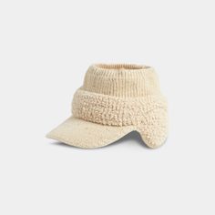 Sherpa Pony Hat - Cream Striped Slippers, Winter Knit Hats, Trendy Winter, Back Jewelry, Save The Day, Winter Essentials, Sweaters And Jeans, Wallet Bag, Winter White