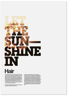 the sun shines in hair poster is displayed on a white background with black frame