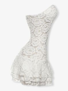 Introducing the bali mini dress, cut from exquisite embroidered fabric. Featuring ruffle details and a wrapped chest design, this dress sculpts and shapes your body, creating an hourglass silhouette. Fitted Off-shoulder Corset Dress With Ruffles, Fitted Mini Dress With Ruffle Hem For Beach, Sleeveless Lace Dress With Ruffles For Party, Sleeveless Ruffled Mini Dress In Coquette Style, White Ruffled Mini Corset Dress, Fitted Mini Lace Dress With Ruffles, White Mini Corset Dress With Ruffles, Sleeveless Coquette Mini Dress With Ruffles, Coquette Sleeveless Mini Dress With Ruffles