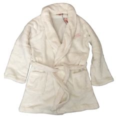 Victoria`S Secret Women's Cozy Robe Size: Xs/S So Soft You'll Never Want To Take It Off. In Allover Faux Fur With A Tie Waist. Color: Ivory Embroidery At Chest Front Pockets Tie Waist 34" From Shoulder; Hits At Thigh Imported Polyester Size: Xs/S 100% Authentic Brand New With Tag Winter White Sleepwear For Relaxation, White Winter Sleepwear For Relaxation, White Cozy Winter Sleepwear, Cozy White Winter Sleepwear, Cream Winter Sleepwear For Loungewear, Cream Winter Sleepwear For Lounging, Soft White Sleepwear For Lounging, Cozy White Soft Sleepwear, White Winter Sleepwear