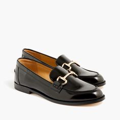 Classic And Elegant The Perfect Work Shoe Never Worn Nwt Gold Hardware Penny Loafers For Women Outfits, Postpartum Wardrobe, Rising Aesthetic, Gold Loafers, Classic Loafers, Soul Contract, Wardrobe Capsule, Black Leather Loafers, Most Comfortable Shoes