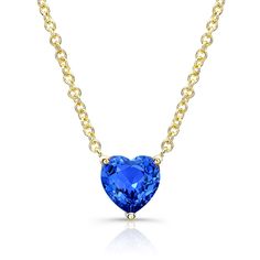 Alexandra Jules newest heart pendant necklace features a 1.05 carat Blue Ceylon Sapphire handset in a classic three pronged basket setting, suspended from a 16 inch chain.   Available in 18kt yellow, white and pink gold. St Christopher Pendant, Four Leaf Clover Necklace, Diamond Heart Ring, Ceylon Sapphire, Diamond Choker, Purple Sapphire, Clover Necklace, Square Pendant, Bracelet Collection