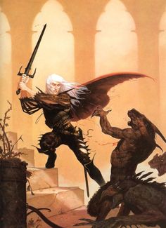 #Brom Michael Moorcock, Fantasy Paintings, Dark Ages, Sci Fi Fantasy, Dungeons And Dragons