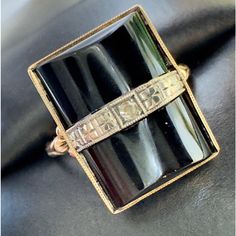 Make Me An Offer! Save Money On Bundles Of 2 Or More Items! Free Gift With Any Bundle Purchase! Buy 2 Get 1 Free!* (Limited Time Special!) (Items Priced At $25-$499 Are Eligible) 3rd Item (Free) Equal Or Lesser Value.* Rare Find! Antique 10k Gold Onyx & Genuine Diamond Ring. Unique Ornate Estate Ring Size 6. 2-Tone Yellow Gold/ White Gold Detailing. Beautiful Dotted Detail On The Sides Little Flowers On Both Sides. Very Unique Look With The Shape Of The Onyx And The Design Of The Ring! The Onyx Jewelry To Sell, Diamond Ring Unique, Estate Ring, 10k Gold Ring, Estate Rings, 18k Gold Jewelry, Jewelry Antique, Jewelry Beaded, Buy 2 Get 1 Free