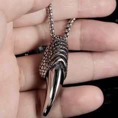 Hiphop Jewelry Unisex Eagle Claw Pendant Necklace Hiphop Jewelry, Claw Necklace, Eagle Claw, Employee Benefit, Hip Hop Jewelry, Shopping Tips, Jewelry Wholesale, Unisex Jewelry, Shopping Hacks