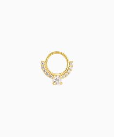 Introducing our Sparkling Gemstone Seamless Ring, a versatile piece that can be worn as both earrings and a nose ring. With its seamless design and dazzling gemstone, elevate your style with a touch of luxury and sophistication. Detail: -Material: Gold plated with internal stainless steel or stainless steel. Cubic Zirconia -Gauge: 18g | 1.0mm -Internal diameter: 8mm | 0.31" -Include: single item -Septum/ daith/ seamless ring * Get inspired: 365 days ear piercings challenges-clicker here for more Ear Style, 365 Days, Layered Look, Ear Piercings, Piercings, Cubic Zirconia, Gold Rings, Gold Plate, Silver Rings