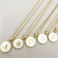 --LosAngelesMinimalist-- Letter Disc Necklace, Mothers Day Gift, Initial Coin Necklace, Gift For Mom, Gold Plated Necklace, Round Medallion Necklace, Cute Necklace Please choose the letter you want from Letter section to finalize order. Material: High Quality Stainless Steel 2 inches Adjustable length available Finish: 18K Gold Plated We craft our jewelry with a passion for customer satisfaction. Most of our products are crafted by order. Stainless steel products are plated with vary of material Initials Necklace Round Shape Gift For Mom, Round Initials Necklace Gift For Mom, Initials Round Necklace For Mom, Gold Initial Necklace With Tarnish-resistant Round Pendant, Mother's Day Gift: Round Initial Necklace, Gold Coin Necklace, Round Necklace, Medallion Necklace, Disc Necklace