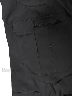 Russoo - Mens Urban Cargo Pants: Stylish Solid Design with Multiple Flap Pockets, Ideal for Casual Outdoor Wear and Work Settings, Embracing Streetwear Hip Hop Aesthetics Sports Fit, Streetwear Hip Hop, Urban Street Style, Outdoor Wear, Flap Pocket, Cargo Pants, Work Wear, Hip Hop, Weaving