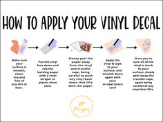 how to apply your vinyl decal