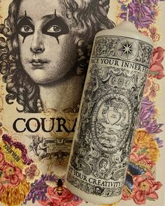 an image of a woman's face painted on the back of a money bill