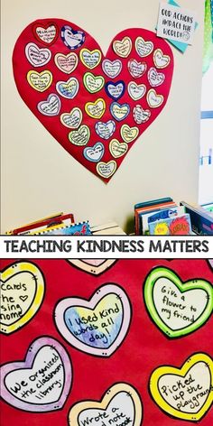 Use this easy to implement school wide kindness challenge to develop strong character, boost morale, and build community! Students and staff will love feeling encouraged through daily random acts of kindness, engaging lessons, and reflection activities. #kindness #kindnessmatters #randomactsofkindness #teaching