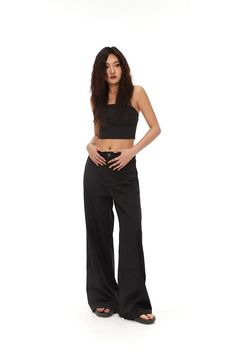 Bring comfort and style to any occasion with these High Waist Wide Leg Pants! Perfect for casual wear or dressier occasions, these pants feature a versatile style that can be dressed up or down to fit any setting. And with an easy-to-style fit, you'll be turning heads wherever you go!
Gender: WomenMaterial: Polyester (100%)Pants Length: Ankle-LengthWaist Type: High Waist Fitted Wide Leg Cargo Pants For Night Out, Fitted Cargo Trousers For Night Out, Fitted Straight Leg Cargo Pants For Night Out, Trendy Wide Leg Cargo Pants For Night Out, Trendy Straight Cargo Pants For Night Out, Fitted Straight Cargo Pants For Night Out, Trendy Wide-leg Pants For Business Casual, Casual Straight Cargo Pants For Night Out, Chic Straight Cargo Pants For Night Out