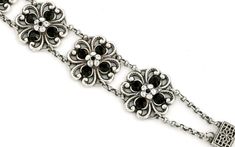 "A piece of beautiful and impressive jewelry for women. It can be wear on evening special occasions and even as a bracelet for the Mother of the bride or groom. The bracelet was named Francis and made from antique silver-plated and set with statement black Swarovski Crystals. Measurements: Bracelet length: 6.8\" (17.5cm) You can combine the bracelet with a silver and black pair of earrings or an elegant necklace: https://www.etsy.com/il-en/listing/478981619/mother-of-the-bride-earrings-mother-of Wedding Bracelets In Antique Silver With Oxidized Finish, Antique Silver Bracelets With Oxidized Finish For Wedding, Silver Oxidized Wedding Bracelets, Silver Wedding Bracelets With Oxidized Finish, Silver Bracelets With Oxidized Finish For Weddings, Victorian Jewelry With Oxidized Metal Finish, Victorian Oxidized Metal Jewelry, Victorian Silver Wedding Bracelets, Victorian Silver Bracelets For Wedding