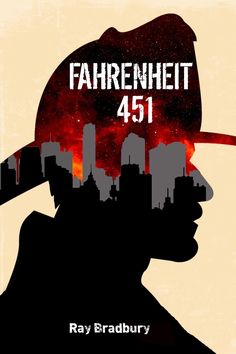 a man in a hat with the words fahrenheit 51 on his face