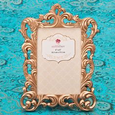 Rose Gold Baroque Frame | Wedding Reception Table Number Frame | Table Decor Rose Gold Picture Frame, Rose Gold Pictures, Wedding Table Number Holders, Baroque Frame, Wedding Card Frames, Photo Rose, Picture Frame Gallery, Party Styling, Rose Gold Decor