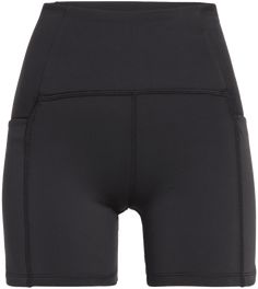 Nylon Activewear With Built-in Shorts And Medium Support, Athleisure Compression Shorts With Built-in Padding, High Stretch Biker Shorts With Built-in Padding For Workout, Compressive Shorts With Built-in Padding, Athleisure Biker Shorts With Built-in Padding For Workout, Athleisure Stretch Shorts With Built-in Padding, Sporty Compression Biker Shorts With Built-in Padding, Compressive Biker Shorts With Built-in Padding For Sports, Fitted Biker Shorts With Built-in Padding For Athleisure