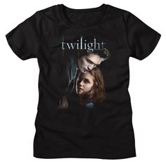 The Twilight Saga Officially Licensed T-ShirtStep into the magical world of Twilight with our officially licensed The Twilight Saga t-shirt. Perfect for fans of the iconic series, this t-shirt brings the enchanting story of Bella, Edward, and Jacob to life.Features and BenefitsQuality Material: Crafted from 100% premium fabric, the shirt offers a soft, breathable feel, ensuring maximum comfort whether you're out and about or curled up with your favorite Twilight book.Incredible Design: Emblazone Twilight T Shirt, Unique Women Tops, Rocker Look, Edward Bella, Graphic Tees For Women, Twilight Movie, Ladies Short, The Twilight Saga, Twilight Saga