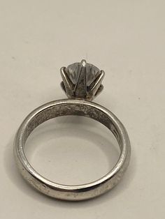 Hand made vintage filigree ring All pave set Cubic Zirconia in Sterling Silver My jeweler can re size for a $10-$20 fee All rings are shipped free in the US in a nice gift box. Check out our over a THOUSAND great reviews!!! Engraving is $4 per letter and is not always perfect depending on the piece. It can take a few days if the jeweler is busy. This is payable to Paypal Judithsltd@gmail.com Antique Solitaire Diamond Ring As Gift, Vintage Solitaire Promise Ring Jewelry, Vintage Diamond White Ring As A Gift, Vintage Diamond Cut Rings For Gift, Vintage Solitaire Round Cut Jewelry, Vintage Solitaire Jewelry, Vintage Jewelry With Round Stone For Gift, Vintage Jewelry Gift With Round Stone, Vintage Diamond Cut Filigree Ring As Gift