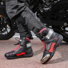 Cyberpunk boots | CYBER TECHWEAR® Cyberpunk Boots, Cyberpunk Shoes, Retro Motorbike, Biker Shoes, Road Bike Shoes, Mens Motorcycle Boots, Motorcycle Shoes, Rider Boots, Bike Shoes