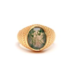 14K Gold Men's Ring * Natural Moss Agate Wedding Oval Ring * Gold Designer Ring * Men Signet Ring * Birthstone Ring for Him * Engagement Ring Specifications :- * Material            :        Gold, Gemstone * Stone Name    :        Natural Moss Agate * Stone Size       :        12X10 mm * Ring Weight     :       6 Gm. Approx *All of our jewelry are hand made and made to order. *We use only 10K or 14k real gold. "Not Plated or Filled" Shipping Handling Time :     We Take no handling time, We ship Agate Gemstone Signet Ring For Anniversary, Luxury Men's Agate Engagement Ring, Classic Agate Rings For Anniversary, Yellow Gold Agate Ring For Anniversary, Oval Cabochon Agate Ring For Anniversary, Oval Agate Signet Ring With Polished Finish, Anniversary Agate Signet Ring With Polished Finish, Oval Agate Signet Ring For Gift, Gold Agate Rings For Anniversary