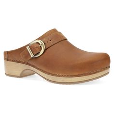 Primary image of Baylor Tan Oiled Pull Up Teacher Shoes, Clogs For Women, Mary Jane Clogs, Athleisure Sneakers, Flip Flop Shoes, Dansko Shoes, Womens Clogs, Sneaker Heels, Pull Up