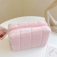 Material: FlanneletteSize: 7.08" x 3.94" x 3.94"Item Color: 3 Colors AvailablePackage: 1 x Bag Makeup Bag Pink, Plush Flower, Pink Pouch, Knitting Tote Bag, Knitting Tote, Crochet Shoulder Bag, Soft Leather Bag, Casual Tote Bag, Drawstring Bucket Bag