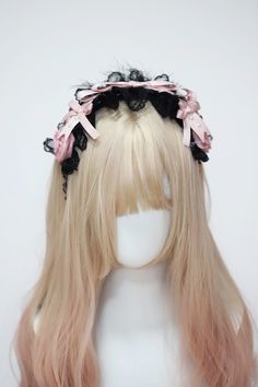 The price is for a KC/hairband only, others are not included. Adjustable Pink Headband, Adjustable Pink Headband With Bow, Adjustable Pink Bow Headband, Pink Hair Accessories With Matching Headband, Pink Cat Ears Hair Accessories With Matching Headband, Pink Cat Ears Hair Accessories, Adjustable Headband For Cosplay, Adjustable Cosplay Headband, Cute Adjustable Pink Headband