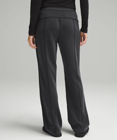 Feel it to believe it. These pants have a peach-fuzz touch that is impossible to resist. Dress them up or down, and enjoy the softness all day. Designed for Casual. An easy fit that floats away from your body:Falls straight down from hip to hem:31" inseam, intended to sit below ankle for 5'5"-5'8". Shockcord at the waist to customize fit. Front pockets with interior card sleeve. Softstreme Pants, Jumper Short, Card Sleeve, Lululemon Shorts, High Rise Pants, Feel It, Lululemon Women, Women's Trousers, Long Tops