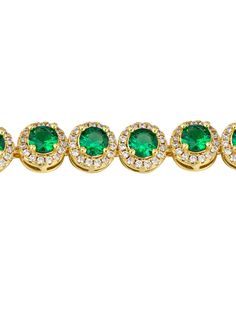 Zinnia Emerald Gold Bracelet The Zinnia Emerald Gold Bracelet is a perfect fusion of elegance and luxury. Featuring a delicate design and high-quality craftsmanship, this bracelet brings together vintage gold plating and dazzling emerald green stones, evoking a sense of timeless sophistication. It's an exquisite accessory that adds a touch of glamour to any outfit, whether for everyday wear or special occasions. The bracelet's hidden clasp ensures a seamless look, and the adjustable extension al Green Jeweled Bangle Bracelet, Green Gold-plated Bracelet For May Birthstone, Green Emerald Bracelets For Party, Green Gold-plated Bracelet As Gift, Green Gold-plated Bangle Bracelet, Green Gold Plated Bracelet As A Gift, Green Gold Plated Bangle Bracelet, Green Gold Plated Bangle Bracelets, Green Round Bracelets For Party