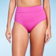 Read reviews and buy Women's Full Coverage Tummy Control High Waist Bikini Bottom - Kona Sol™ at Target. Choose from contactless Same Day Delivery, Drive Up and more. Swim Style, Tankini Swim Tops, 2 Piece Swimsuits, Swim Fashion, Pink M, Look Stylish, Stretchy Fabric, Stretchy Material, Womens Swim