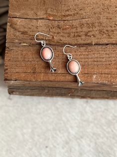 Ashleigh Navajo Handcrafted Sterling Earring | gussieduponline Navajo Earrings, Real Stone, Opal Stone, Pink Opal, Style Earrings, Silver Frame, Turquoise Stone, Sterling Earrings, Timeless Beauty