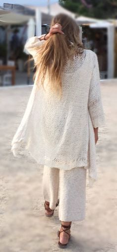 Ivory Kimono / Beach Sweater / Women's Cardigan / Loose - Etsy Moda Kimono, Backless Sweater, Kimono Beach, Beach Sweater, Kimono Sweater, Woven Sweater, Summer Sweaters, Cotton Kimono, Sweater Women's