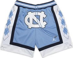 Nba Basketball Shorts, North Carolina Basketball, Unc University, Jordan Sweatshirt, Tarheels Basketball, Nle Choppa, Unc Basketball, Guys Fashion, Blue Basketball