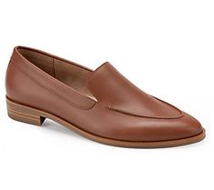 This classic slip-on is equally chic for the office (with tailored trousers) or off-duty (with jeans). From Aerosoles. East Side, Tailored Trousers, Off Duty, Stacked Heel, The Office, Loafers, Slip On, Trousers, Heels