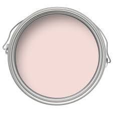 a pink paint can with white trim