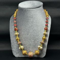 Amazing Stunning New Fashion Beaded Beautiful Brass Handmade Unique Necklace | eBay Jewelry Gallery, Brass Accessories, Fashion Beads, Unique Necklace, Ethnic Jewelry, Unique Necklaces, Timeless Pieces, Beautiful Necklaces, New Fashion