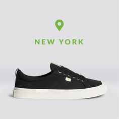 New York: From roaming the city streets to riding the subway. The OCA Low Black draws inspiration from retro athletics to bring you a simple, low-key sneaker, perfect for everyday wear. Canvas Sneakers Womens, Athletic Fashion, Canvas Sneakers, Black Canvas, Low Key, Black Sneaker, Womens Sneakers, The City, Everyday Wear