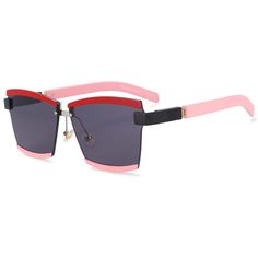 These Lydia Sunglasses are perfect for a day out! With their dramatic shades and lens attributes being photochromic along with anti-reflective. These sunglasses are best to protect you from harsh sunlight rays. Lenses Optical Attribute: Gradient Lenses Optical Attribute: UV400 Gender: WOMEN Eyewear Type: Sunglasses Lens Height: 48mm Lens Width: 63mm Item Type: Eyewear Lenses Material: Acrylic Frame Material: Resin Product Function: 100% UV400 Protection Against Harmful UVA/U Square Shades, Men Sunglasses, Gradient Sunglasses, Color Lenses, Eyewear Womens, Vintage Sunglasses, Luxury Sunglasses, Sunglass Lenses, Eyewear Frames