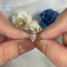 This heart diamond ring is a perfect newborn accessory and a special keepsake for her. Crafted with a striking pink lab created diamond in the center, this ring will be a special Baptism gift for your newborn girl. Ring Size Available: Diameter 8 mm (0-3 Month), 10 mm (4-6 Month) Main Stone Size: 6 mm Main Stone Color: Pink Main Stone Shape: Heart Cut Metal: 925 Sterling Silver Hallmark: 925 Plating: Rhodium Plated Stones Setting: Prong Stones: Lab Created Diamond Finish: High Polished Nickel Fr Heart Diamond Ring, Newborn Accessories, Diamond Heart Ring, Heart Diamond, Baby Keepsake, Baptism Gifts, Newborn Girl, Lab Created Diamonds, Diamond Heart