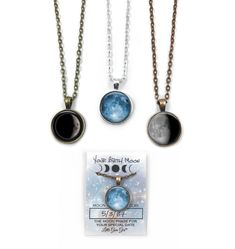 This Custom Birth Moon® necklace is personalized for you or your loved one! Tell us a date that is special to you (birthday, anniversary, adoption, memorial, etc) and we'll create a moon phase charm from that night. IMPORTANT: Please leave your date in the personalization box. Please include the date in these two formats to help ensure accuracy, example: January 28, 2005 & 01/28/2005 (MM/DD/YYYY). We use specific moon phase charts to calculate the birth moon, other charts could vary so if yo Adjustable Moon Phase Round Pendant Jewelry, Adjustable Round Pendant Jewelry With Moon Phase, Adjustable Round Pendant With Moon Phase, Celestial Charm Necklace With Moon Phase Pendant, Celestial Moon Phase Charm Necklace With Round Pendant, Circle Moon Charm Necklace For Gift, Adjustable Moon Phase Charm Necklace Gift, Celestial Moon Phase Charm Necklace For Gift, Adjustable Moon Phase Necklace