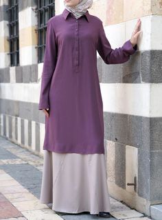 Modest Evening Dress, Outfits Modest, Casual Tunics, Hijabi Fashion, Islamic Fashion, Muslimah Fashion