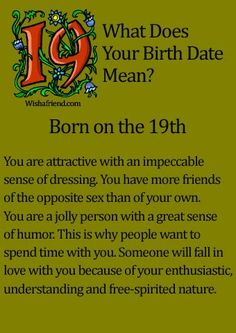 a birthday card with the words 25 what does your birth date mean? born on the 23rd